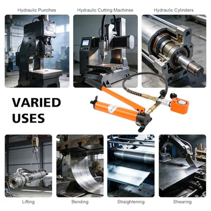 BSY-10+CP-180 Kit Hydraulic Hand Pump for Heavy Lifting