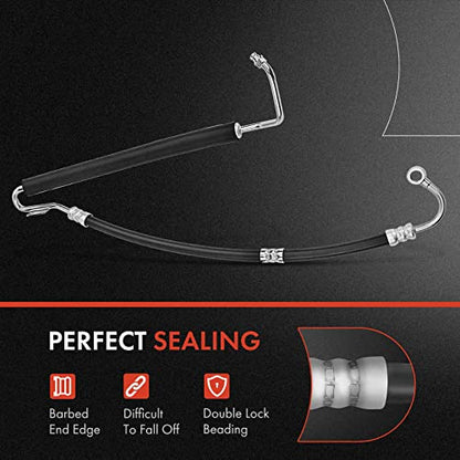 A-Premium Power Steering Pressure Hose Assembly, Pump to Rack