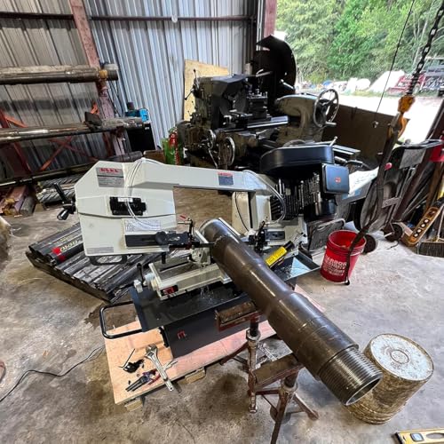KAKA INDUSTRIAL BS-912B Metal Band Saw, 9 in Round, 7 x 12 in - style: 9" Metal Cutting Bandsaw