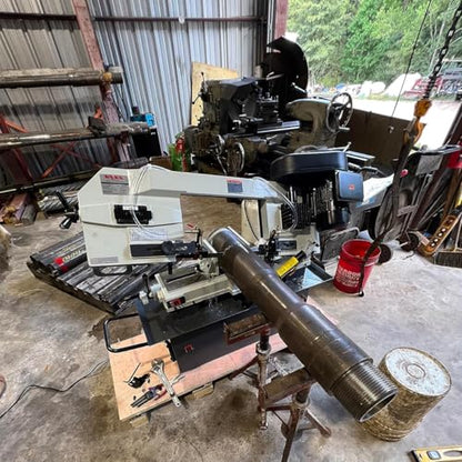 KAKA INDUSTRIAL BS-912B Metal Band Saw, 9 in Round, 7 x 12 in - style: 9" Metal Cutting Bandsaw