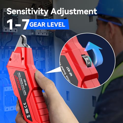 NOYAFA Circuit Breaker Finder with 3 Accessories &GFCI Outlet Tester