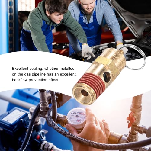 M METERXITY 4-Pack Air Compressor Pressure Release Safety Valve, 1/4" NPT Male 150 PSI Brass Threaded Automatic Air Vent Safety Control Valve - style: 150 PSI