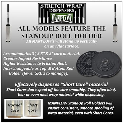 SWD4500 Extra Long Handle Stretch Wrap Dispenser (1)