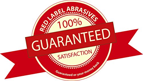 Red Label Abrasives 2 X 72 Inch 320 Grit Aluminum Oxide Multipurpose Sanding Belts, 6 Pack - size: 320 Grit