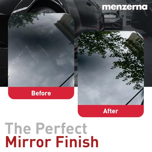 menzerna Swirl Remover Kit I Car polishing Set I Super Finish 3800 - color: 8oz. + Pad