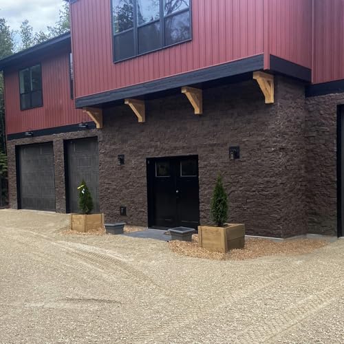 Evolve Stone National True KM Non-Rated Flat Stone Veneer (14.25 sq. ft.) - color: Kodiak Mine