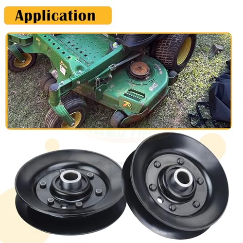 2PK 756-04325 Pulley for Craftsman LT2000 Cub Cadet LTX1042 Tractor - color: L18 2x756-04325
