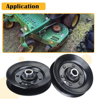 2PK 756-04325 Pulley for Craftsman LT2000 Cub Cadet LTX1042 Tractor - color: L18 2x756-04325