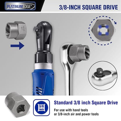 PLATINUMEDGE 13 Pieces Impact Bolt & Nut Remover Set