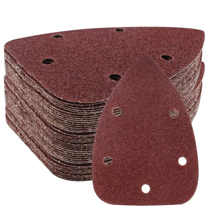 Mouse Detail Sander Sandpaper, 40 Grit, 140mm, 25 Pcs - size: 40 Grit - 25 Pcs