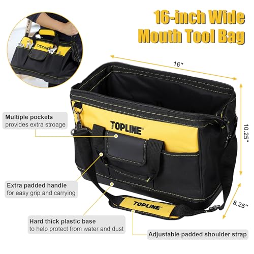 TOPLINE 467-Piece Household Home Tool Kit with Bag, Tool Set for Mechanics