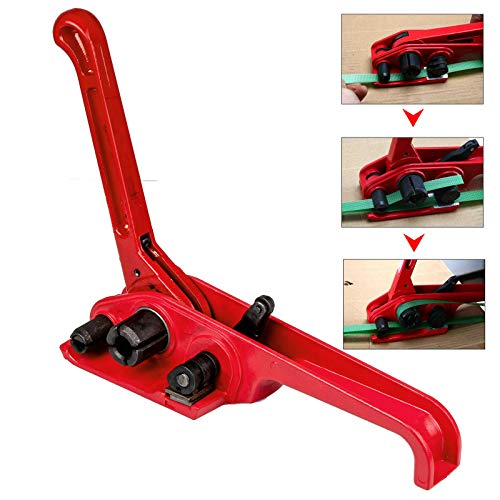 Heavy Duty Manual 4 in 1 PET/PP Manual Strapping Tools for 1/2-3/4" Belt