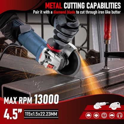 3PCS Diamond Blades, 4.5",Multipurpose, Suitable for Cutting Metal