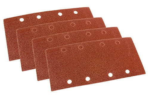 WEN 6313SP 1/3 Sheet Sander Hook-and-Loop Sandpaper (12 Pack), Assorted Grits - size: Multi-Grit