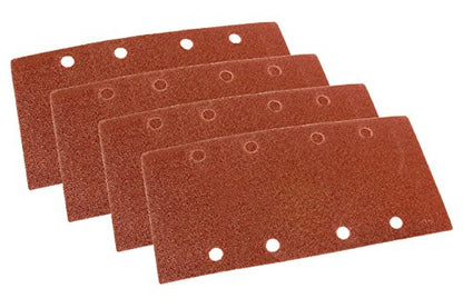 WEN 6313SP 1/3 Sheet Sander Hook-and-Loop Sandpaper (12 Pack), Assorted Grits - size: Multi-Grit
