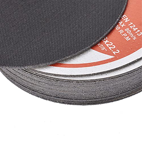 ALL-CARB 50 Pack 7 Inch x 1/16 Inch x 7/8 Inch Cutting Wheel Metal and Stainless Steel Cut Off Wheels Thin Metal Cutting Disc Fit for Angle Grinders - size: 7x1/16x7/8