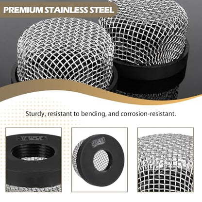 Stainless Steel Strainer ¾"-14 For Livewell Pumps Aerator Screen Wire Mesh