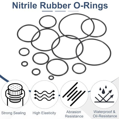 12pcs Nitrile Rubber O-Rings 88x92x2mm Metric NBR Sealing Gasket - size: 88mm x 92mm x 2mm