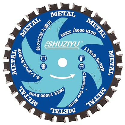 Metal Cutting Mini Circular Saw Blade 4-1/2"(115mm)-30T. - size: 4-1/2"(115mm) 30T