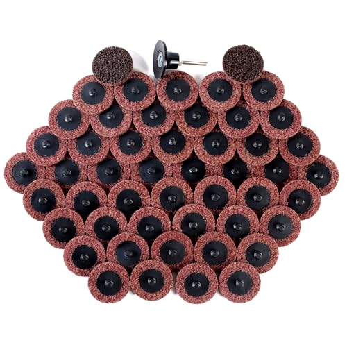 2 Inch Medium Sanding Discs 50 PCS Quick Change Disc with 1/4" Shank - style: 50PCS Medium