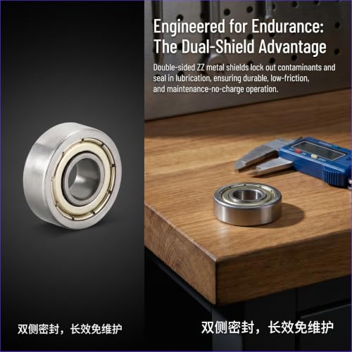 10pcs 683ZZ Bearing High Speed Motor Water Pump Dedicated - size: 683ZZ