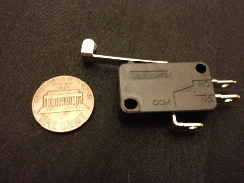 2x Micro Roller Long Handle Lever Arm Normally Open Close Limit Switch Kw7-3 B10