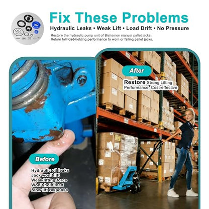 52103704-SUPER Seal Kit for Bishamon BS-55 BS-65 Pallet Jack