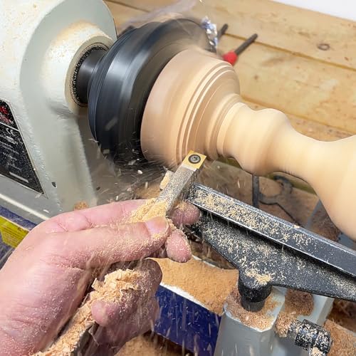 TASP Titanium Coated Carbide Cutter Inserts for Wood Turning Tools (Square)