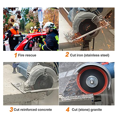 Metal Cutting Diamond Blade 10"- BRSCHNITT 250mm All-Purpose Diamond Saw Blade for Rebar Sheet Metal Angle Iron Stainless Steel Concrete. - size: 10"(250mm)