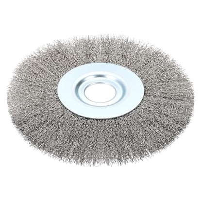 DTGN 8 Inch Wire Wheel Brush for Grinder, 1-1/4" Arbor - size: 8 inch(1-1/4" Arbor)