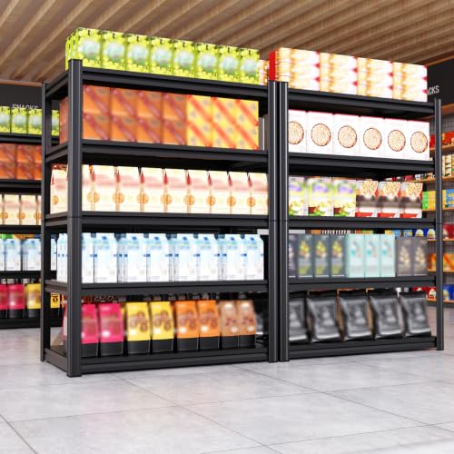 5-Tier Heavy Duty Metal Garage Shelving 3 Pack 71.2" Hx46 Wx20 D - size: 45.7"Wx20"Dx71"H