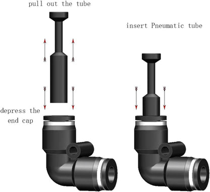 20 pcs 5/16 inch Pneumatic Cap Style Plug Fitting,Push-to-Connect Fitting Plug For 5/16 pneumatic tube and pneumatic fittings - style: 5/16 inch Pneumatic plug cap(20pcs)