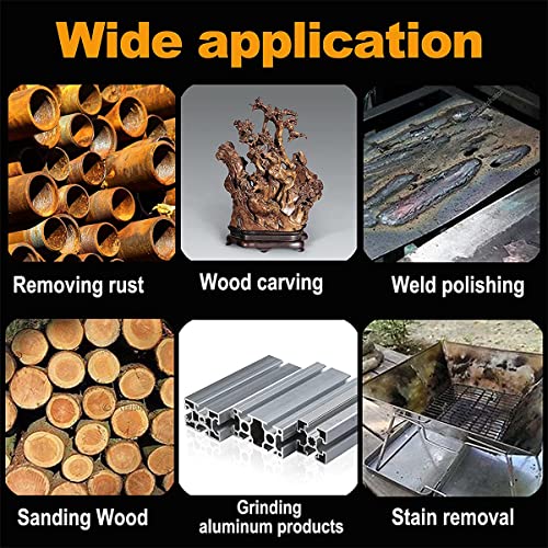 Wheel Brush 50 Pcs Wire Polishing Set for Rotary Tools - style: 50PCS T-Type