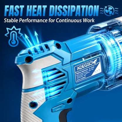 800W Rotary Hammer Drill, 1-1/8 Inch SDS-Plus Corded