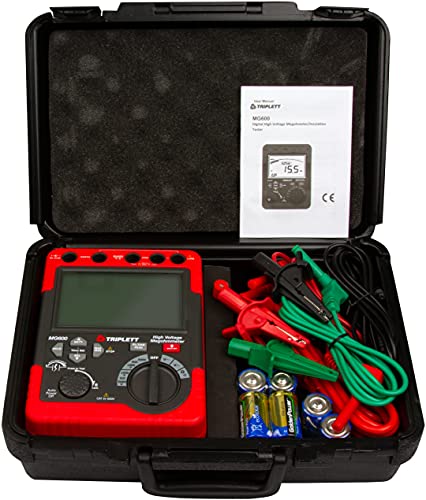 Triplett MG600 High Voltage Insulation Resistance Tester - size: MG600, style: Standard