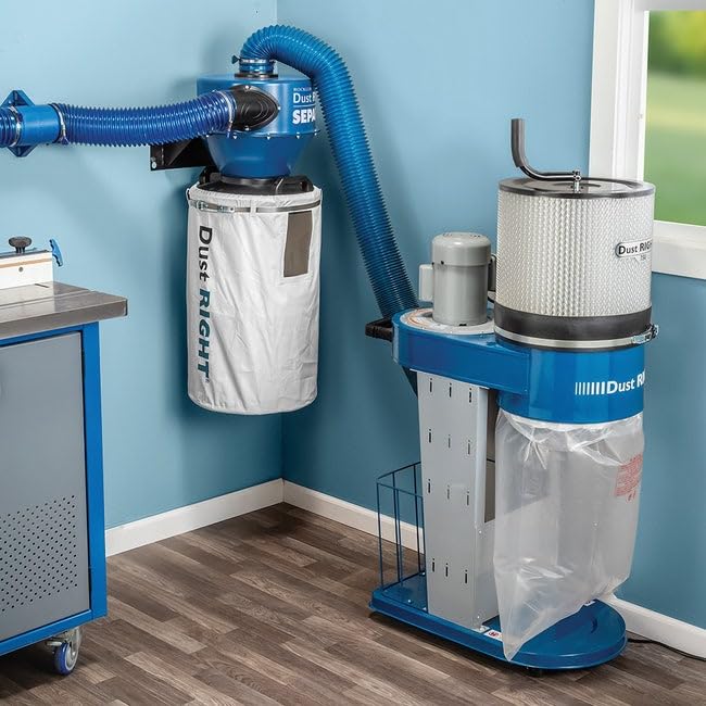Rockler 4" Wall-Mount Cyclone Dust Separator