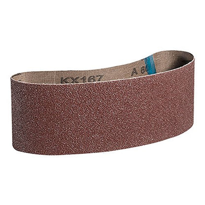 Mercer Industries 106060-3" x 21" Aluminum Oxide Sanding Belts, 60 Grit (10 Pack) - size: 3 x 21, style: 60 Grit