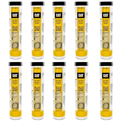 CAT 4540291 (454-0291) Ball Bearing Grease, 13.7 oz, Cartridge (Case of 10)