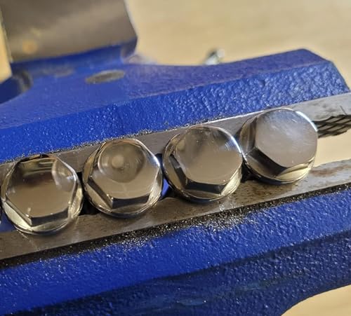 10pcs 5/16"-18 x 1 Serrated Flanged Hex Bolts Flange Hexagon Screws, Stainless Steel 18-8 (304), Plain Finish - size: 5/16"-18 x 1" 10pcs