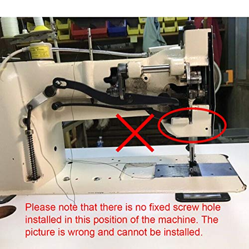 CKPSMS Brand - 1SET Suspended (Hanging) Edge Guide#GB-6 Compatible with/Replacement for Juki Brand LU-1508 LU-1510 DNU-1541S LU-562 LU-563 Singer Brand 111G 111W 211G 211W CONSEW Brand 225 226R