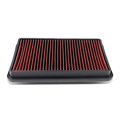 DNA Motoring AFPN-091-RD Clean Air Washable Drop In Panel Air Filter Enhance Engine Performance [Compatible with 97-01 ES300 / 99-03 RX300 / 97-04 Avalon / 97-01 Camry / 98-03 Sienna / 99-03 Solara] - color: Red, style: 97-01 Camry Red