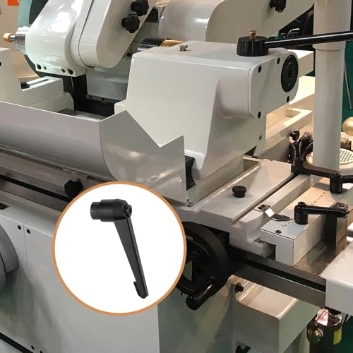 uxcell 2Pcs M12 Adjustable Knobs Handle Female Thread Push Button Ratchet Quick Release Locking Rotating Bolt for Lathe Machinery, Black - size: M12