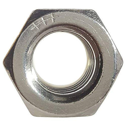 Fastenere Nylon Insert Hex Lock Nuts - 3/4"-10 Stainless Steel 18-8, Plain Finish, Corrosion-Resistant, Durable Hardware Nuts for Secure Fastening, Locking Nut, (5-Pack) - size: 3/4-10 (5 Pack)
