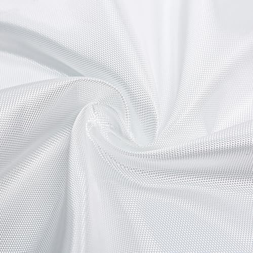 Fiberglass Cloth, 50 Inch x 6 Feet, 6 Oz E-Glass Plain Weave Glass Fiber forBoat Plane Auto Surfboard Tub Pool Repair (White, 2 Yard) - size: 2 Yard