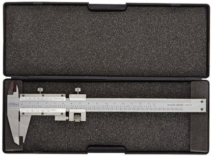 Fowler 52-058-016-0, Vernier Caliper with 0-6"/150mm Measuring Range - style: 6 inches 0.001 52-058-016-0