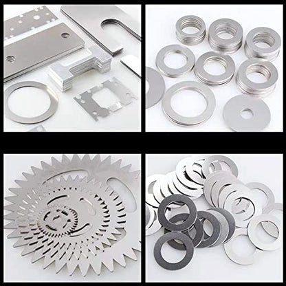 Stainless Steel Shim Stock, 304 Stainless Steel Shim Stock Roll, Full Hard Temper, 50" Long x 6" Wide x 0.003" Thick - size: 50" Long x 6" Wide x 0.003"
