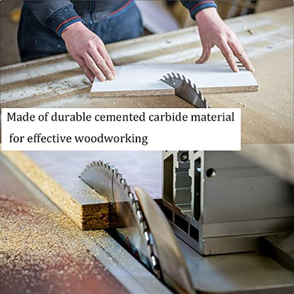 Utoolmart Circular Saw Blade, 9 Inches Carbide Tipped Slitting Saw, 40T Saw Blade with 25.4mm Arbor, for Hard & Soft Wood Cutting, 1 Pcs - size: 9inchx40T