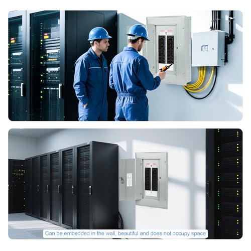 THQL Circuit Breaker Panels,16-Space, 125A Circuit Breaker Distribution Box, 120V/240V Circuit Breaker Electrical Enclosure,Indoor Main Lug Load Center - style: 16 SPACE