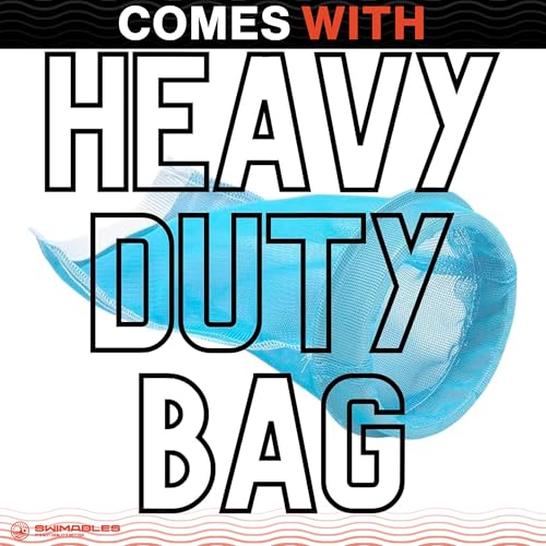 Swimables W530 Large Capacity Leaf Canister with Mesh Bag - Heavy Duty Pool Vacuum Leaf Canister Compatible with Hayward Pool and Spa Cleaners Replacement for Inline Leaf Catcher - style: SW-10-530