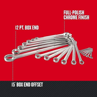 CRAFTSMAN Combination Wrench Set, SAE, 20 Piece (CMMT12069) - style: SAE